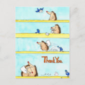 BEDANKT U briefkaart VAN Nicole Janes (Voorkant)