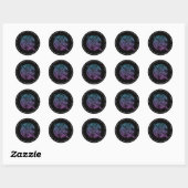BEDANKT U JARENS STICKERS (Vel)