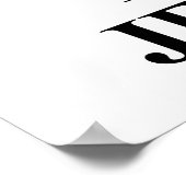 BEDANKT U JESUS POSTER (Hoek)