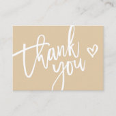 BEDANKT U modern label champagne invoegen (Voorkant)