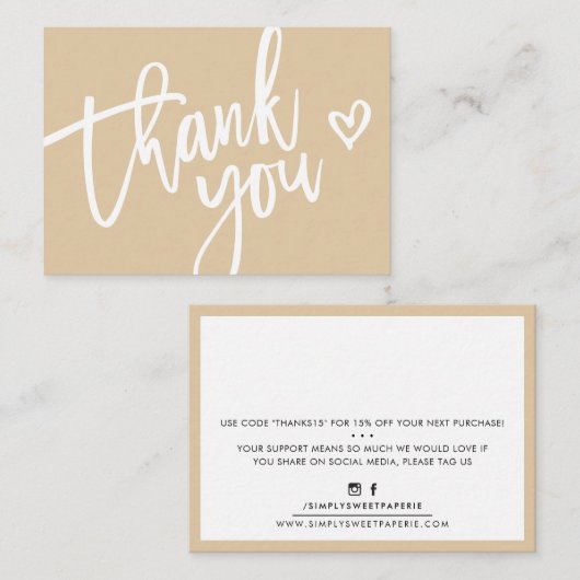 BEDANKT U modern label champagne invoegen (Voorkant / Achterkant)