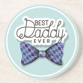 Bedankt vader voor de beste vader ooit zandsteen onderzetter