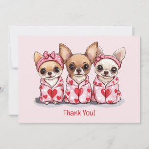 Bedankt Valentijnsdag Chihuahua Dogs