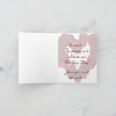 Bedankt van de Bruid en Bruidegom (Op Maat Besteld (Binnen)
