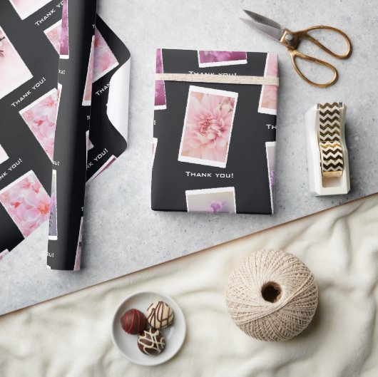 Bedankt van een professionele fotograaf! cadeaupapier (Crafts)