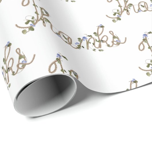 Bedankt van touw en jus cadeaupapier (Rol Hoek)