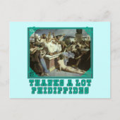 Bedankt Veel Phidippides Grappige Marathon T - shi Briefkaart (Voorkant)