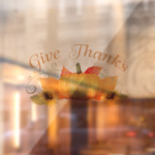 Bedankt venster Cling geven Raamsticker (Vel 2)