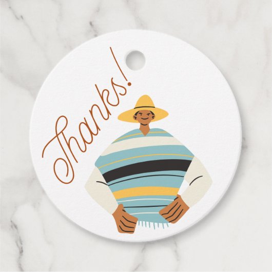 Bedankt, verpakking bedankjes labels (Voorkant)