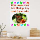 BEDANKT VERPLEEGKUNDIGEN! POSTER (Keuken)