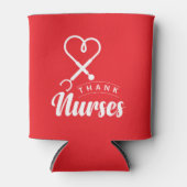 Bedankt verpleegsters blikjeskoeler (Voorkant)