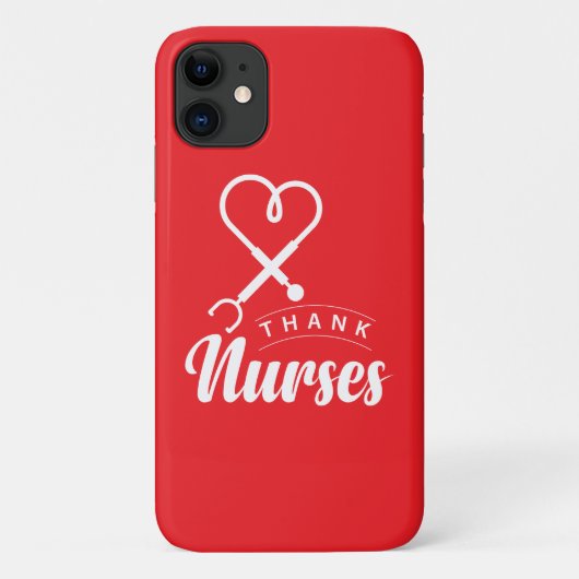 Bedankt verpleegsters Case-Mate iPhone case (Achterkant)