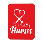 Bedankt verpleegsters magneet (Verticaal)