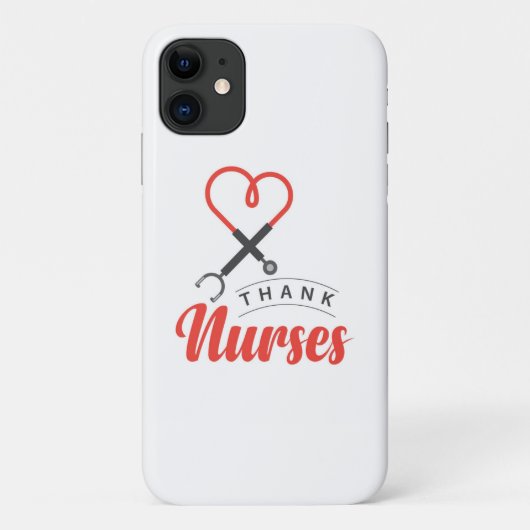 Bedankt Verplegers Case-Mate iPhone Case (Achterkant)
