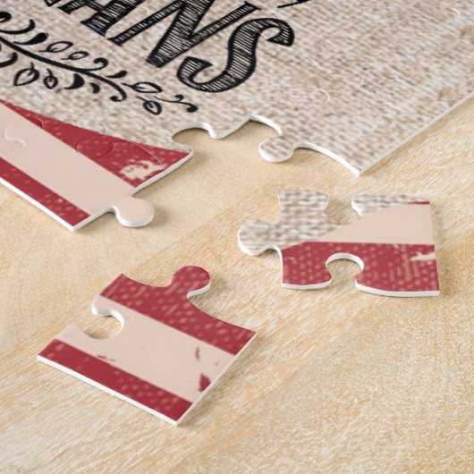 Bedankt Veteranen Puzzle Legpuzzel (Zijkant)