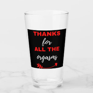 Bedankt voor alle Orgasms Glas