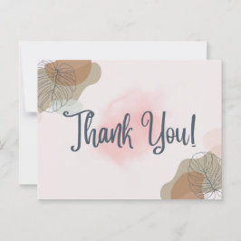 Bedankt voor briefkaart