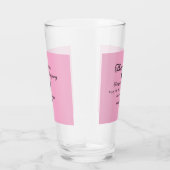 Bedankt voor de aankoop roze familie zakelijk deta glas (Rechts)