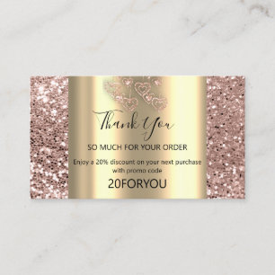 Bedankt voor de aankoopcode voor installateurs visitekaartje