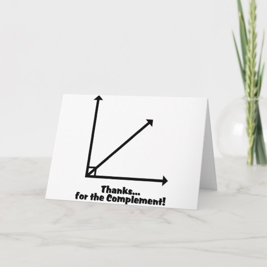 bedankt voor de aanvulling (Voorkant)