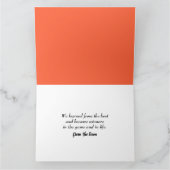 Bedankt voor de Basketball Coach (Binnen)