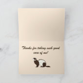 Bedankt voor de behandeling van (Binnen)