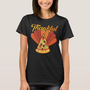 Bedankt voor de dankbare pompoen dankbaar gezegend t-shirt