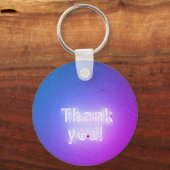 Bedankt voor de gekleurde sleutelhanger (Voorkant)