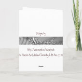 Bedankt voor de Grub! Kaart (Achterkant)