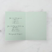 Bedankt voor de Kaart met gedicht (Binnen)