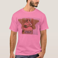 Bedankt voor de kleine meisjes. Roze T-shirt