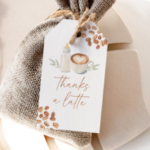 Bedankt voor de Koffie Baby Shower