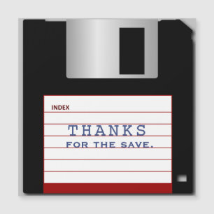 BEDANKT VOOR DE MAGNETISCHE SAVE KAART