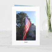 Bedankt voor de militaire dienst vlaggen (Achterkant)