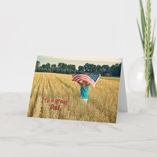 Bedankt voor de militaire vader (Voorkant)