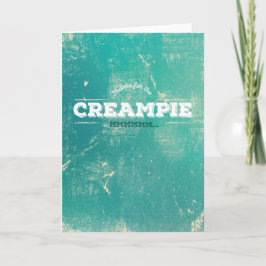 Bedankt voor de roompastei!