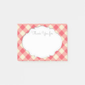 Bedankt voor de sticky notes (Voorkant)