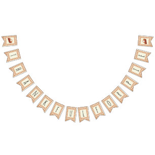 Bedankt voor de Thanksgiving van de piemelkstaartw Vlaggetjes