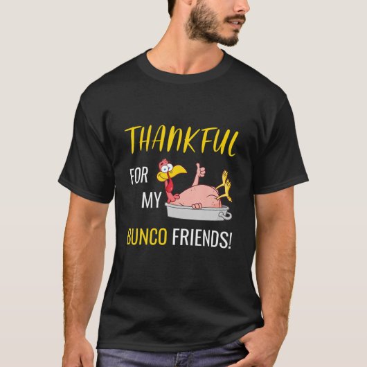 bedankt voor de Thanksgiving van mijn bondsvriende T-shirt (Voorkant)