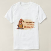 Bedankt voor elk moment t-shirt (Design voorkant)