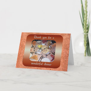 Bedankt voor het avondeten