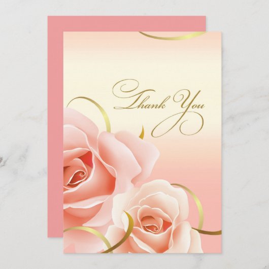 Bedankt voor het bijwonen van Jubileum Party Kaart (Voorkant / Achterkant)