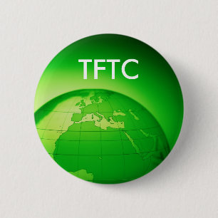 Bedankt voor het Geocaching Rug van TFTC van het G Ronde Button 5,7 Cm