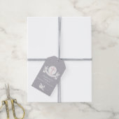 Bedankt voor het komen meisjes communie Label Cadeaulabel (Met Touw)