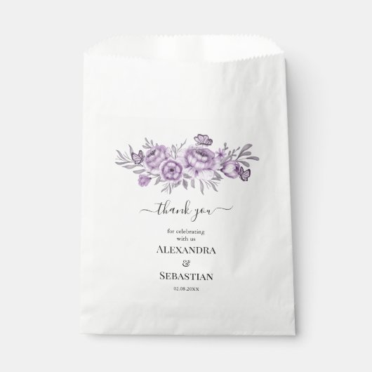 Bedankt voor het komen van Eucalyptus bruiloft zoe Bedankzakje (Voorkant)