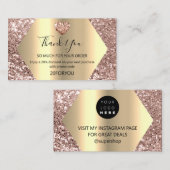 Bedankt voor het kopen van de Code Logo Busine van Visitekaartje (Voorkant / Achterkant)