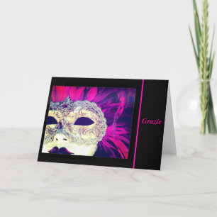 Bedankt voor het mysterieuze Venetiaanse Masker