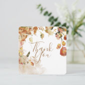 Bedankt voor het thema Herfst (Staand voorkant)