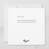 Bedankt voor het thema Herfst (Achterkant)