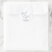 Bedankt voor het vieren met ons Wedding Sticker (Tas)